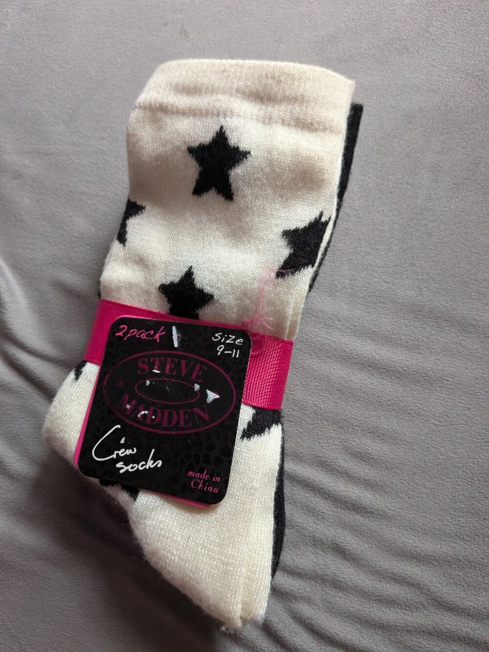 Steve Madden Crew Socks - 2 Pack